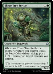 Three Tree Scribe - Foil