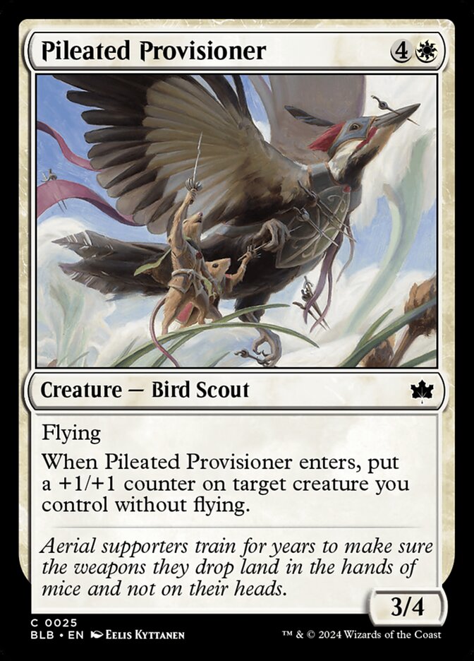 Pileated Provisioner - Foil