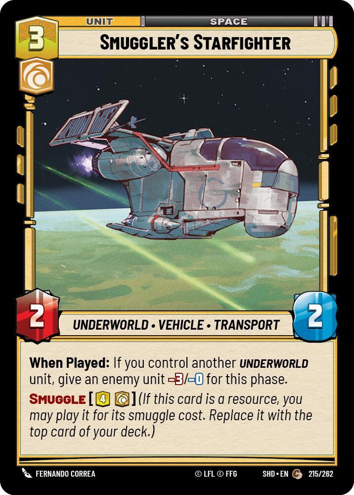 Smugglers Starfighter - Foil