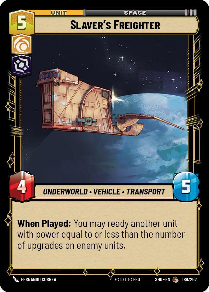 Slavers Freighter - Foil
