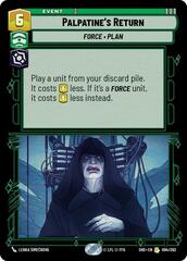 Palpatine's Return - Foil