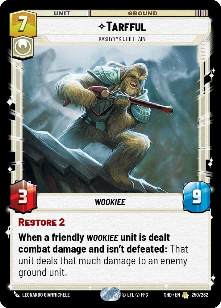 Tarfful - Kashyyyk Chieftain - Foil