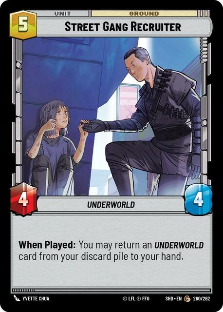 Street Gang Recruiter - Foil
