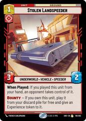 Stolen Landspeeder - Foil