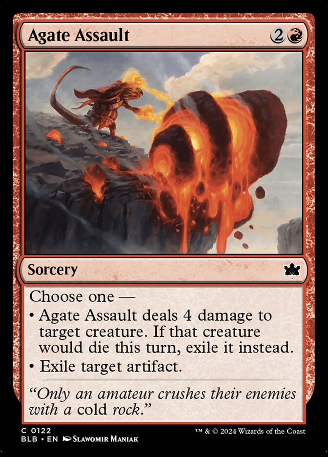 Agate Assault - Foil