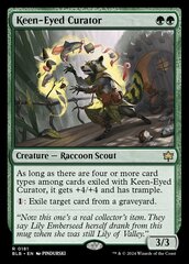 Keen-Eyed Curator - 0181 - Foil