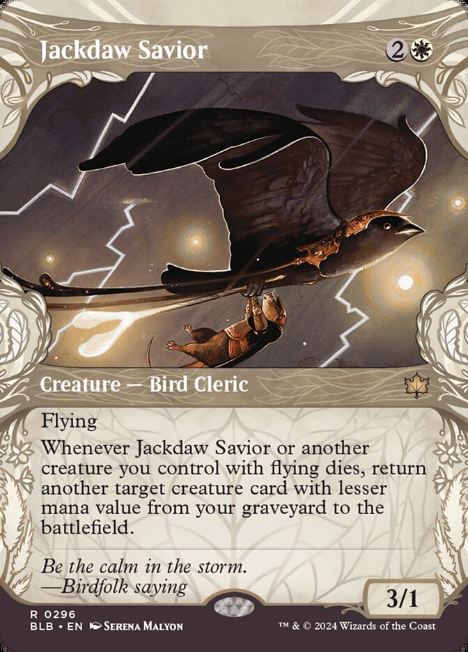 Jackdaw Savior (0296) (Showcase) - Foil