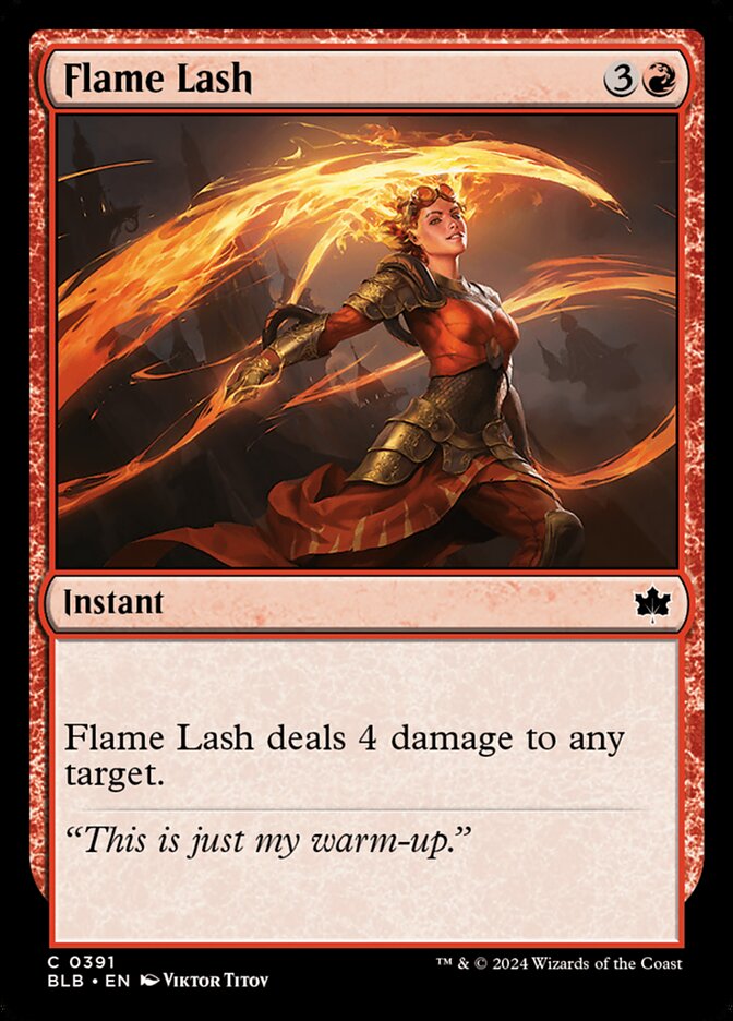 [DEPRECATED] (Do not exist) Flame Lash - Foil