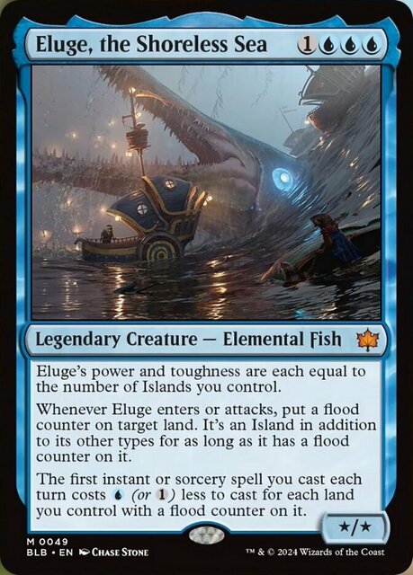 Eluge, the Shoreless Sea - Foil