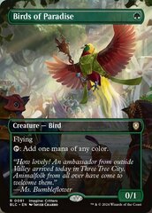 Birds of Paradise - Borderless - Foil