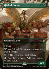 Gilded Goose - Borderless - Foil