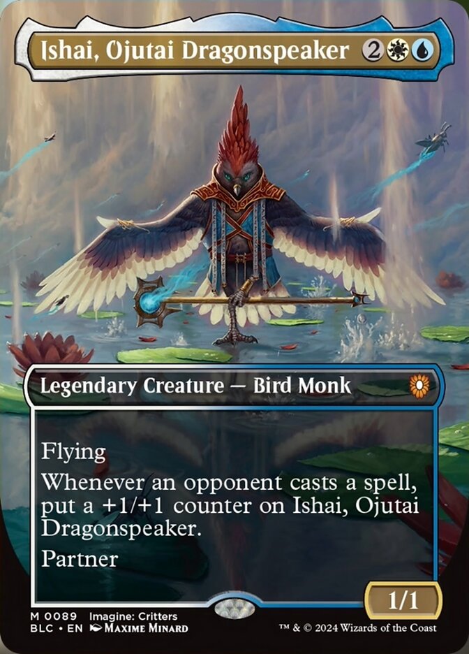 Ishai, Ojutai Dragonspeaker - Borderless - Foil