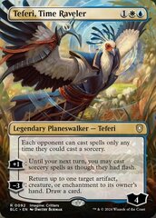 Teferi, Time Raveler (0092) (Borderless) (Showcase) - Foil