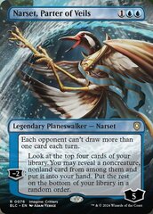 Narset, Parter of Veils (0076) (Borderless) (Showcase) - Foil