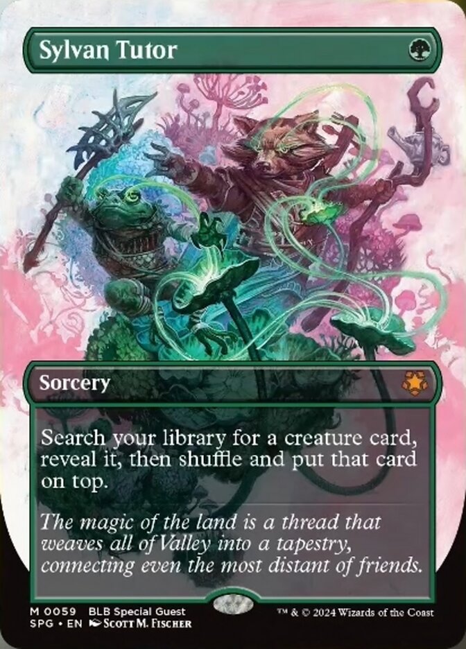 Sylvan Tutor - Foil - Borderless