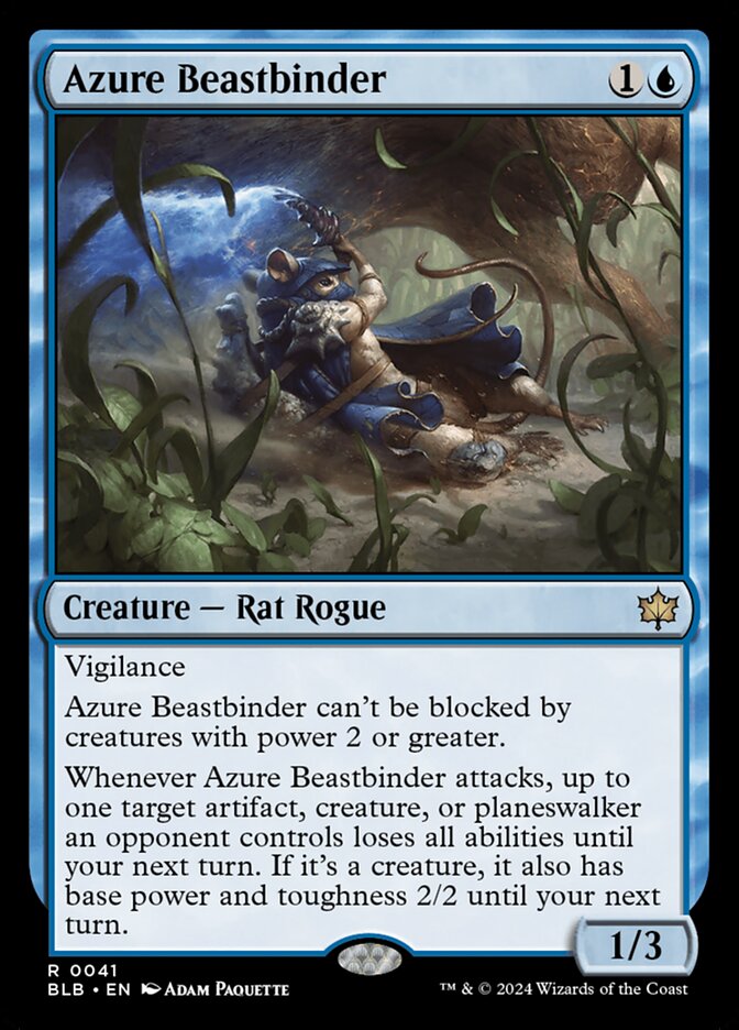 Azure Beastbinder - Foil