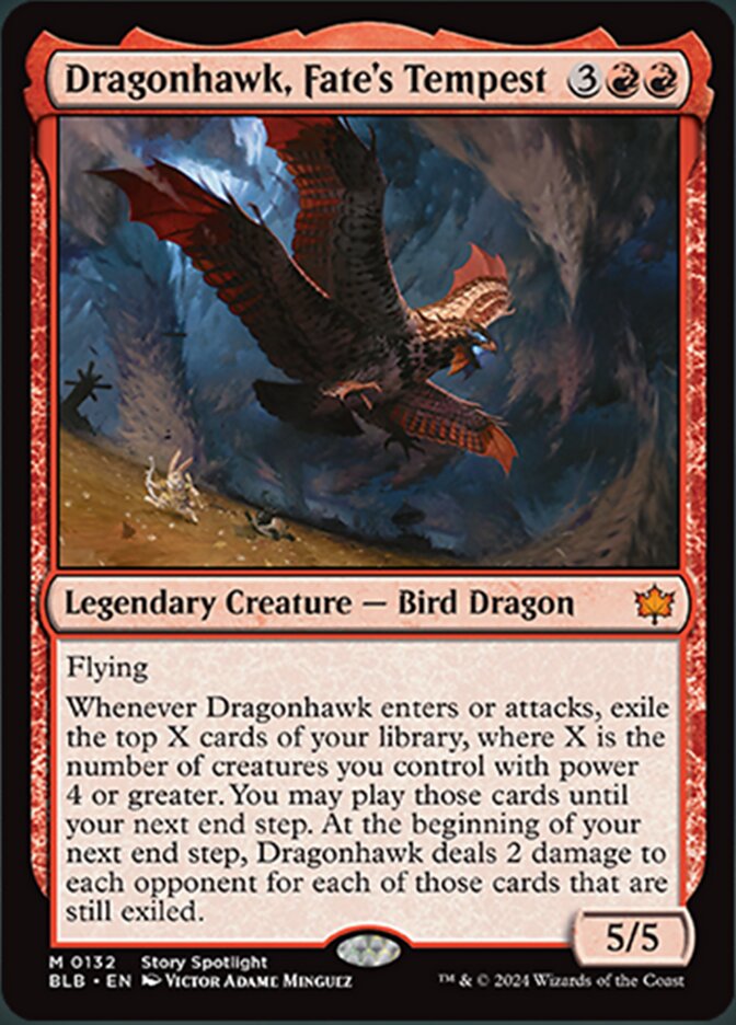 Dragonhawk, Fates Tempest