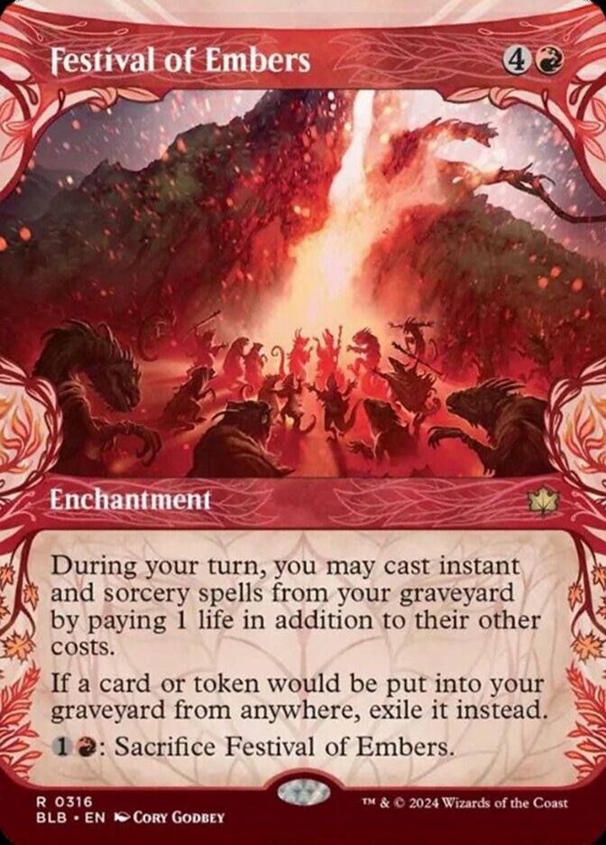 Festival of Embers - Foil - Showcase