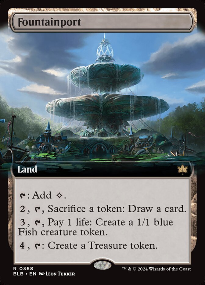 Fountainport - Foil - Extended Art