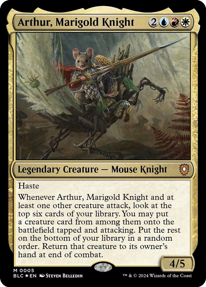 Arthur, Marigold Knight - Foil