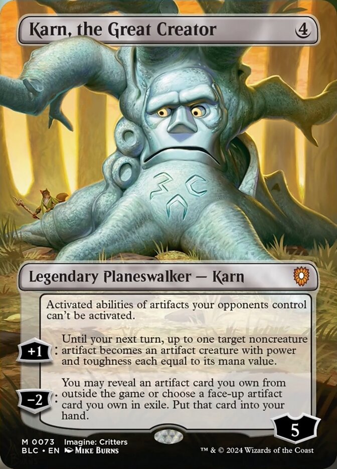 Karn, the Great Creator - Foil - Borderless