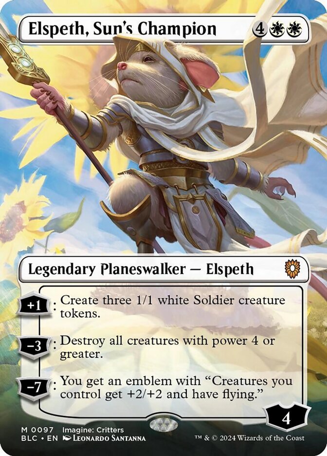 Elspeth, Suns Champion - Borderless