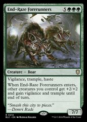 End-Raze Forerunners