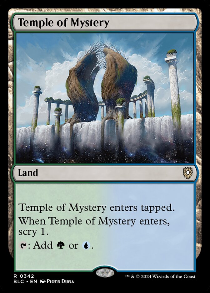 Temple of Mystery - Commander: Bloomburrow