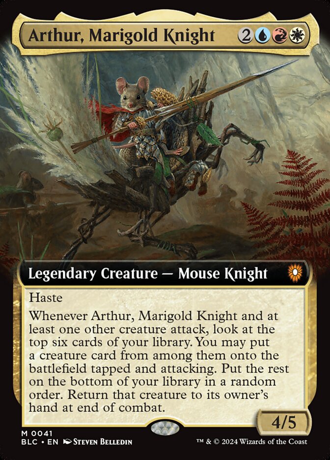 Arthur, Marigold Knight - Extended Art