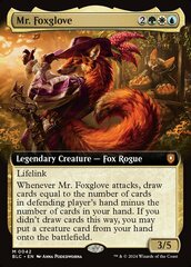 Mr. Foxglove - Extended Art