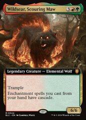 Wildsear, Scouring Maw (0044) (Extended Art) - Foil