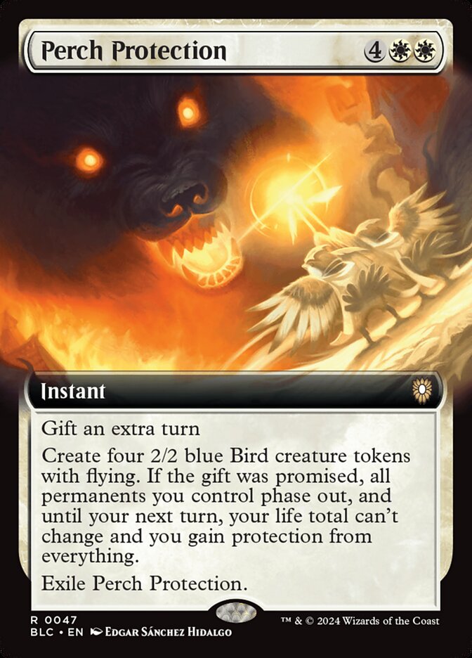 [Deprecated] Perch Protection - Foil - Extended Art