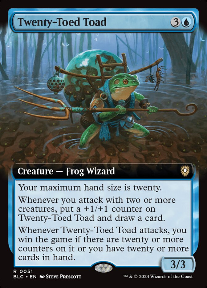 Twenty-Toed Toad - Extended Art