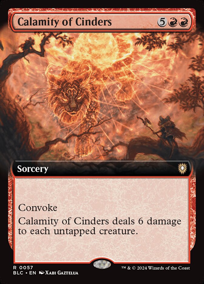 Calamity of Cinders - Extended Art