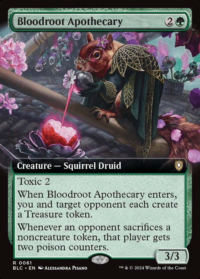 [Deprecated] Bloodroot Apothecary - Foil - Extended Art