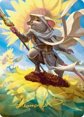 Elspeth, Sun's Champion (53/54) Art Card - Gold-Stamped Signature