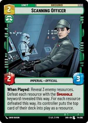 Scanning Officer  - Foil