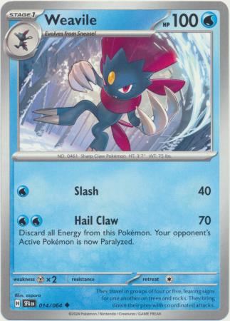 Weavile - 014/064 - Uncommon