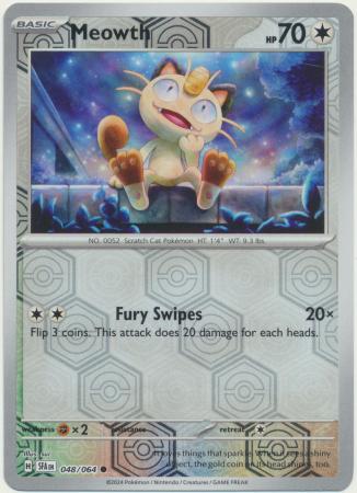 Meowth - 048/064 - Common - Reverse Holo