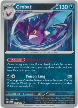 Crobat - 029/064 - Uncommon - Reverse Holo