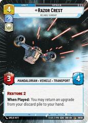 Razor Crest - Reliable Gunship - Hyperspace (Weekly Play Promos)