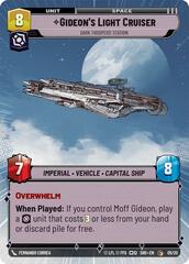 Gideon's Light Cruiser - Dark Troopers' Station - Hyperspace (Weekly Play Promos)