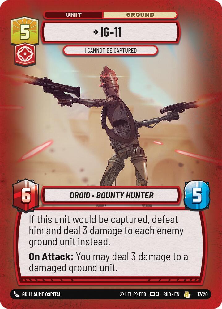 IG-11 - I Cannot Be Captured - (Weekly Play Promos) - Foil