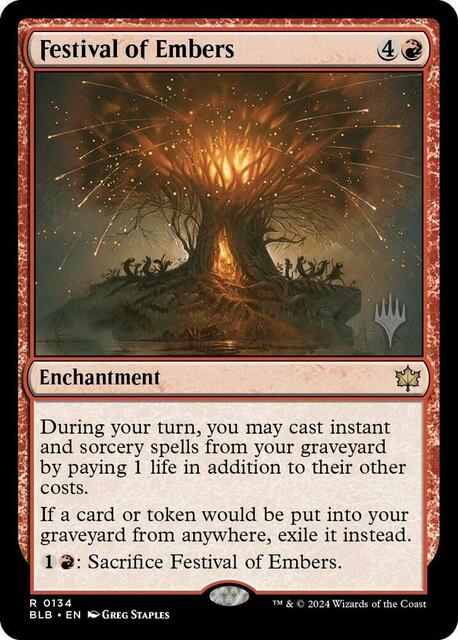 Festival of Embers - Foil - Promo Pack