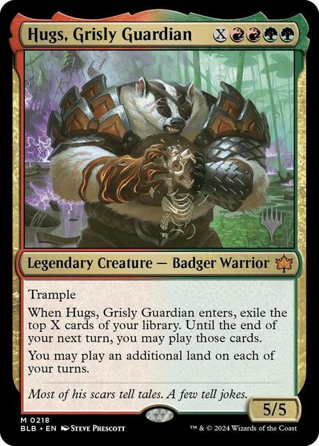 Hugs, Grisly Guardian - Promo Pack