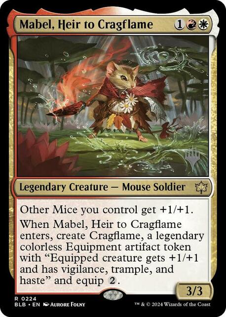 Mabel, Heir to Cragflame - Foil - Promo Pack