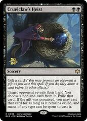 Cruelclaw's Heist - Foil - Prerelease Promo