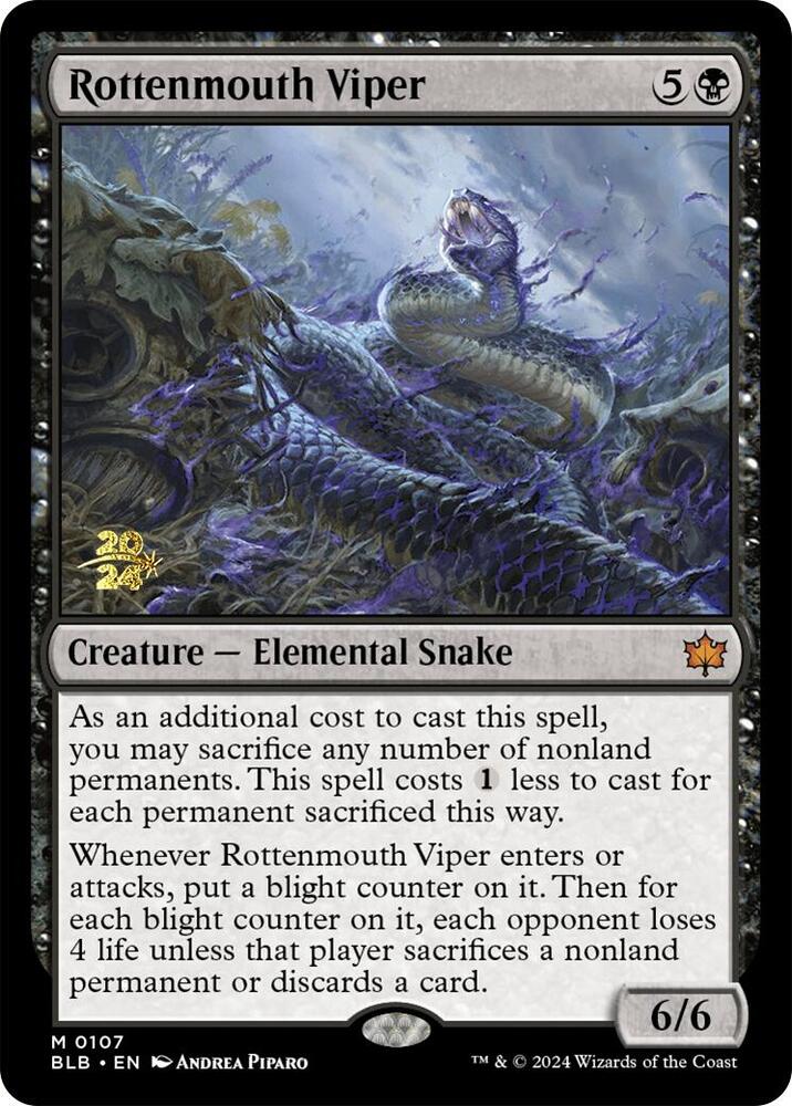 Rottenmouth Viper - Foil - Prerelease Promo