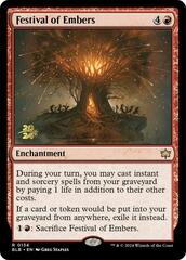 Festival of Embers - Foil - Prerelease Promo