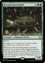 Fecund Greenshell - Foil - Prerelease Promo